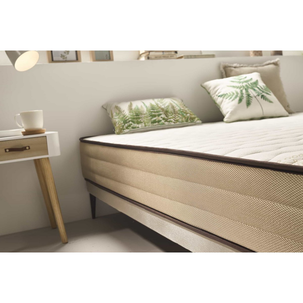 Bamboo Care Mattress -White - Grubość: 18 cm - Moonia