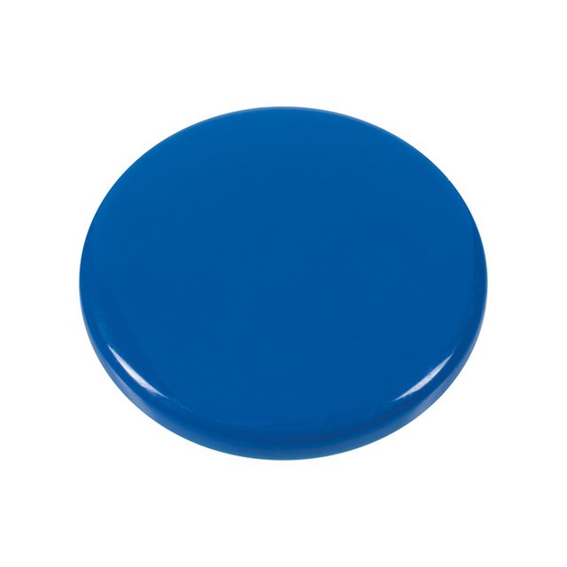 Magneet Westcott blauw pak à 10st. Ø 30mmx8mm, 900g cap: 6-8 vel 80g papier