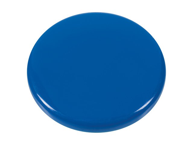 Magneet Westcott blauw pak à 10st. Ø 30mmx8mm, 900g cap: 6-8 vel 80g papier