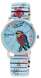 Raptor women's wristwatch "Frida Kahlo Edition" with drawstring