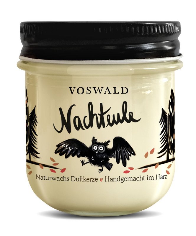 Búho Nocturno – vela perfumada