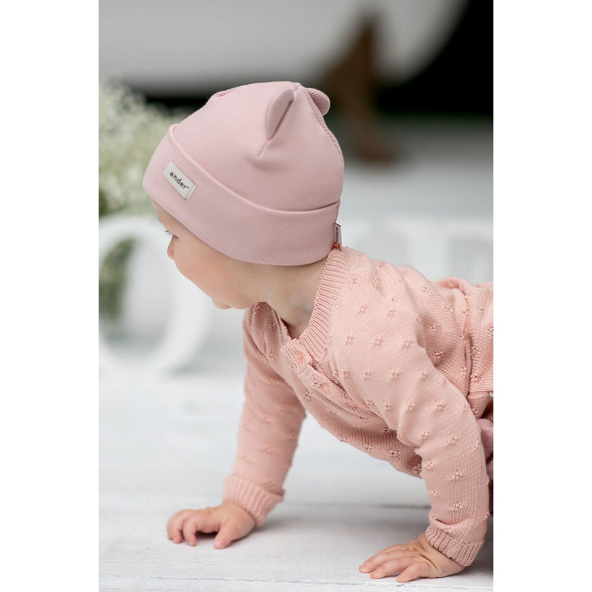 GRACE POWDER PINK children's hat