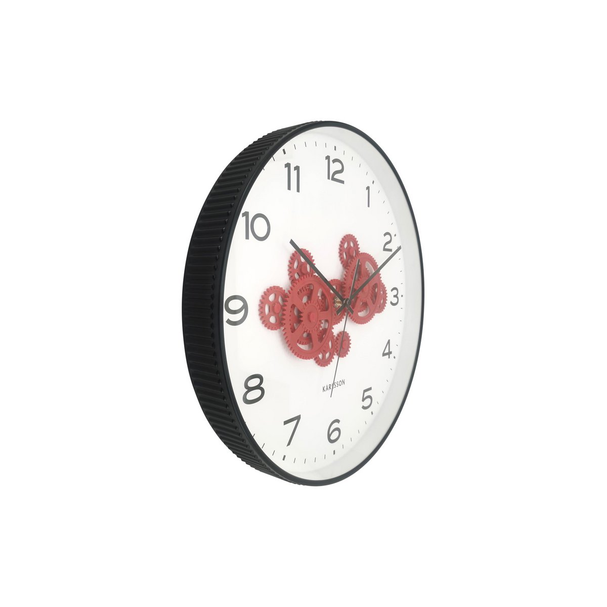 Wanduhr Open Gear
