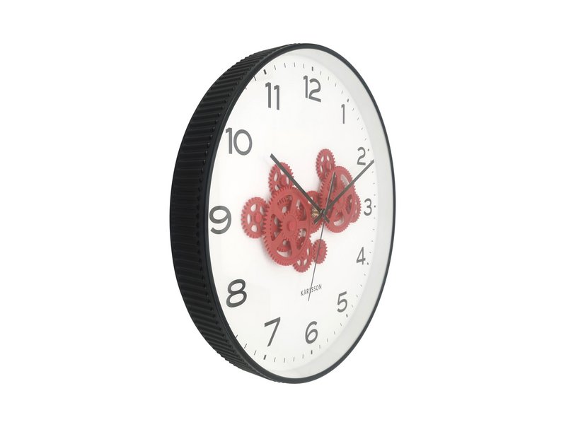Wanduhr Open Gear