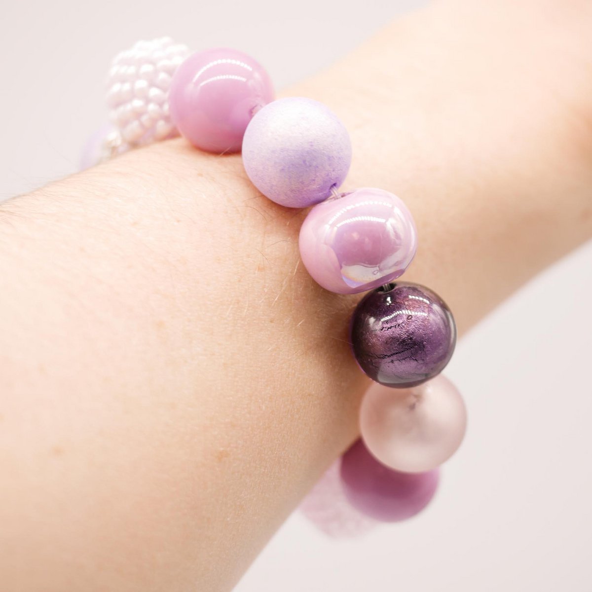 Bracelet Stephisimo "Petit Bollywood", Violet