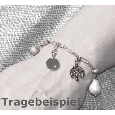 Charm Cosmopolitan ball met diamant gecoat roestvrij staal