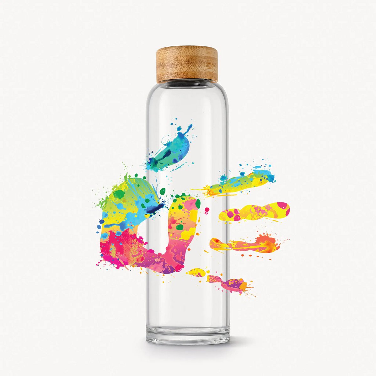 Trinkflasche aus Glas - „Clap“ 0,6l by BELAMY