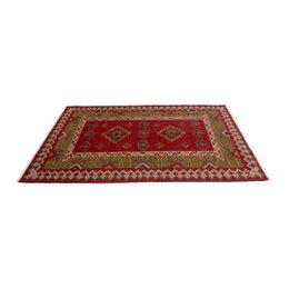 Handgewebter Vintage Makara Teppich