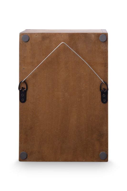 Wall Cabinet Wood Brown Small 33x23x11cm