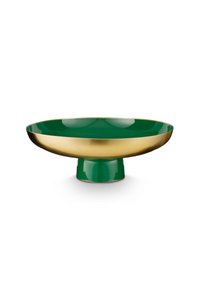 Low Tray Metal Dark Green 12.50x35cm