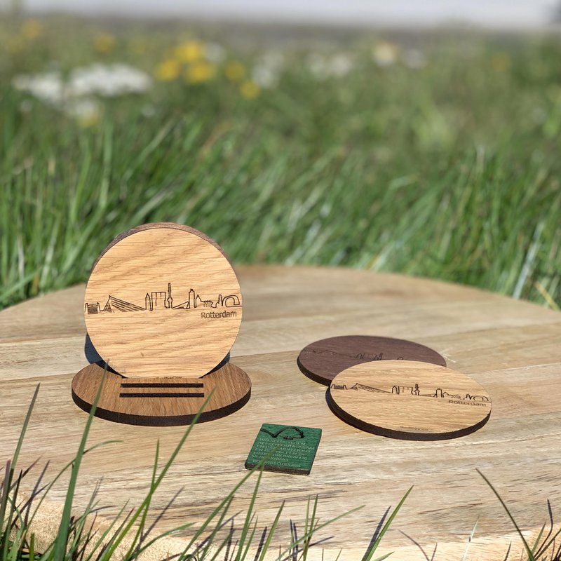 Sous-verres Skyline Rotterdam