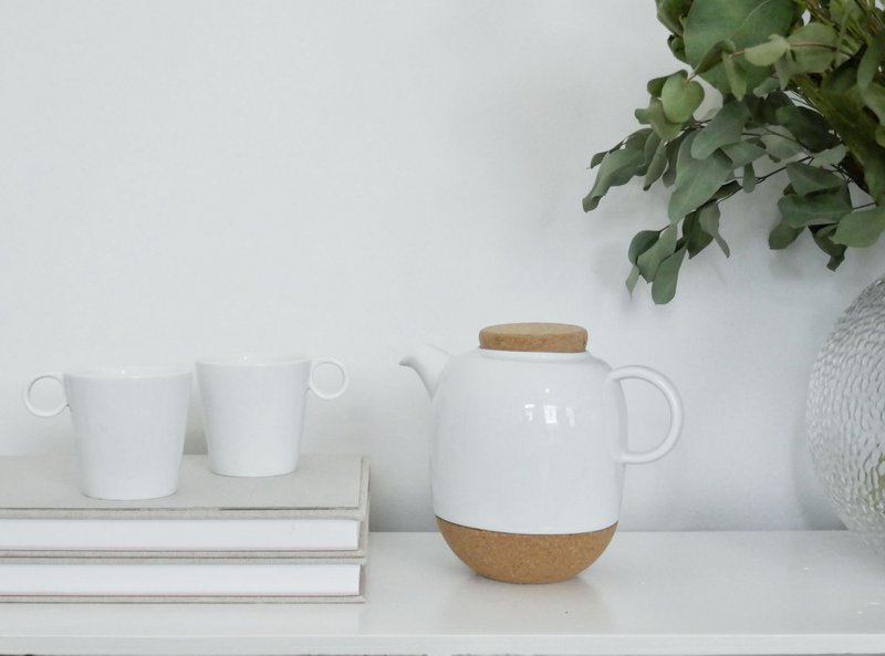 Viva - Lauren Teapot Groot 1.2 liters - White