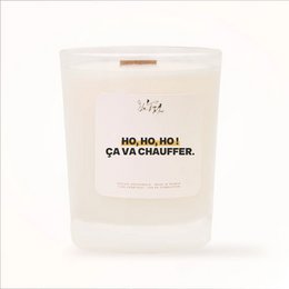 Scented candle: Ho, ho, ho! It's going to heat up