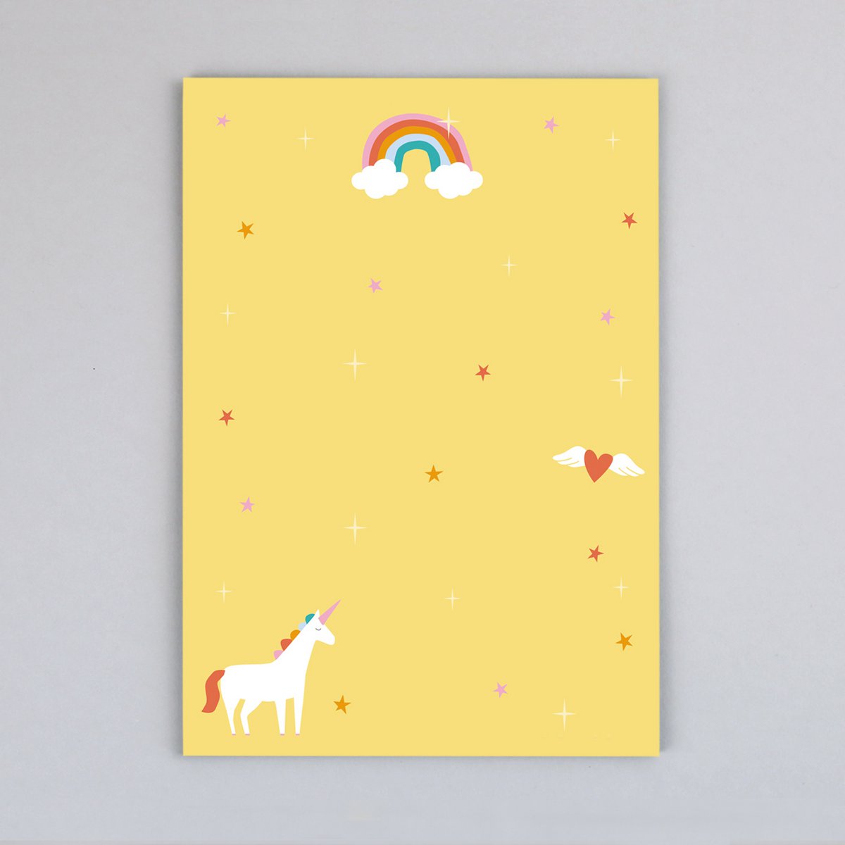 Notizblock DIN A5 Einhorn Paula