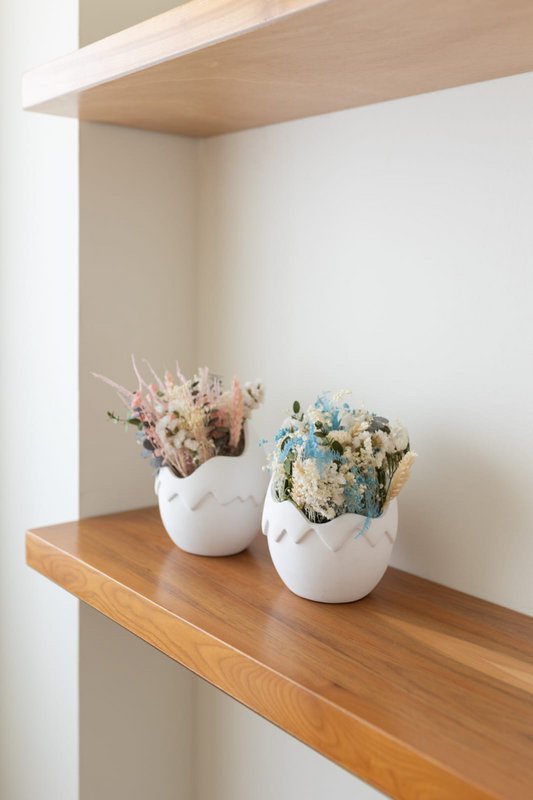 Påskeæg med blomster