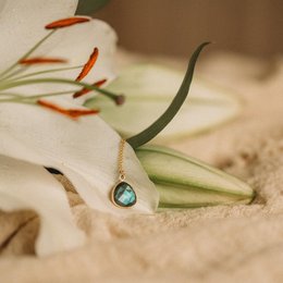 Collana potenziante la labradorite