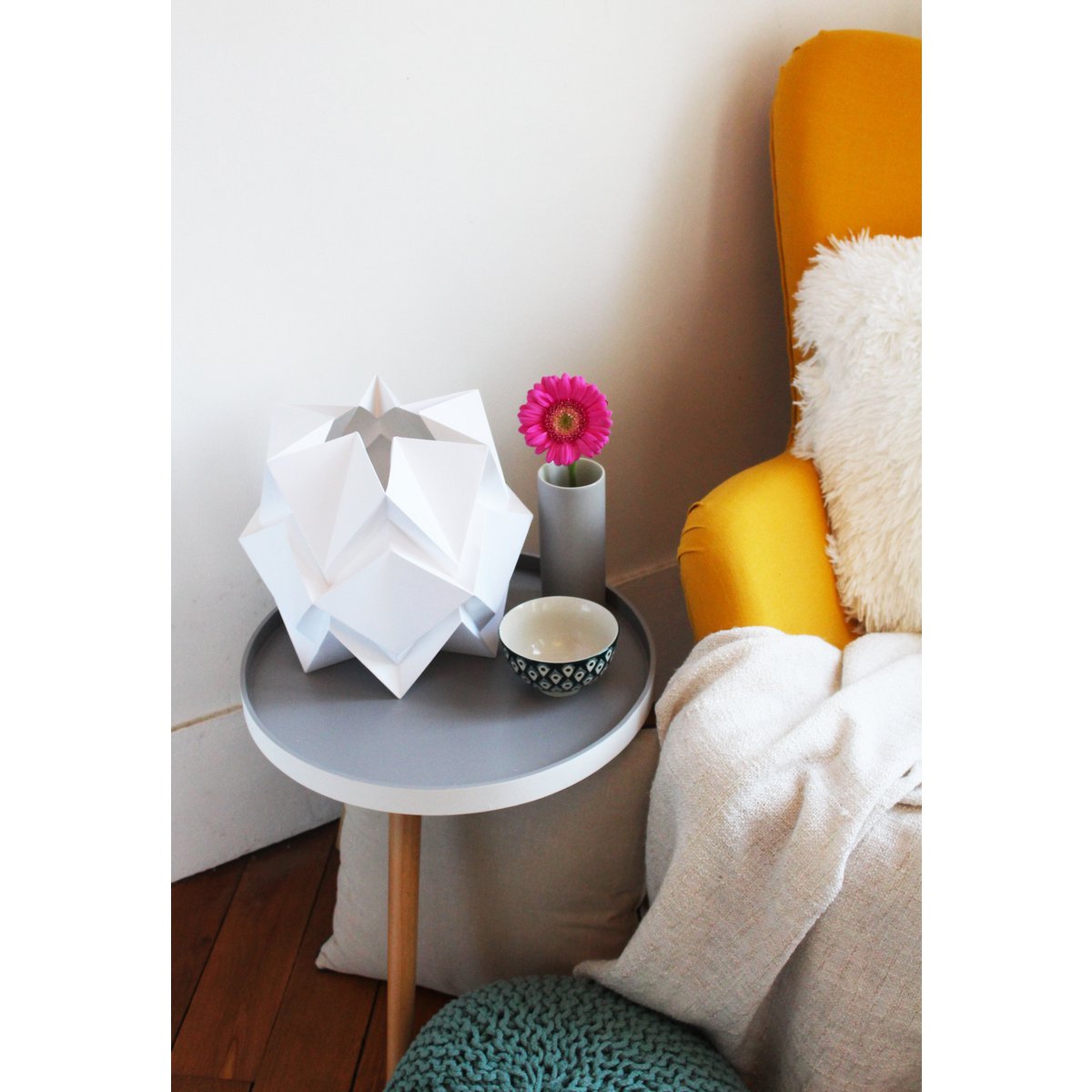 Origami Paper Table Lamp - Size S