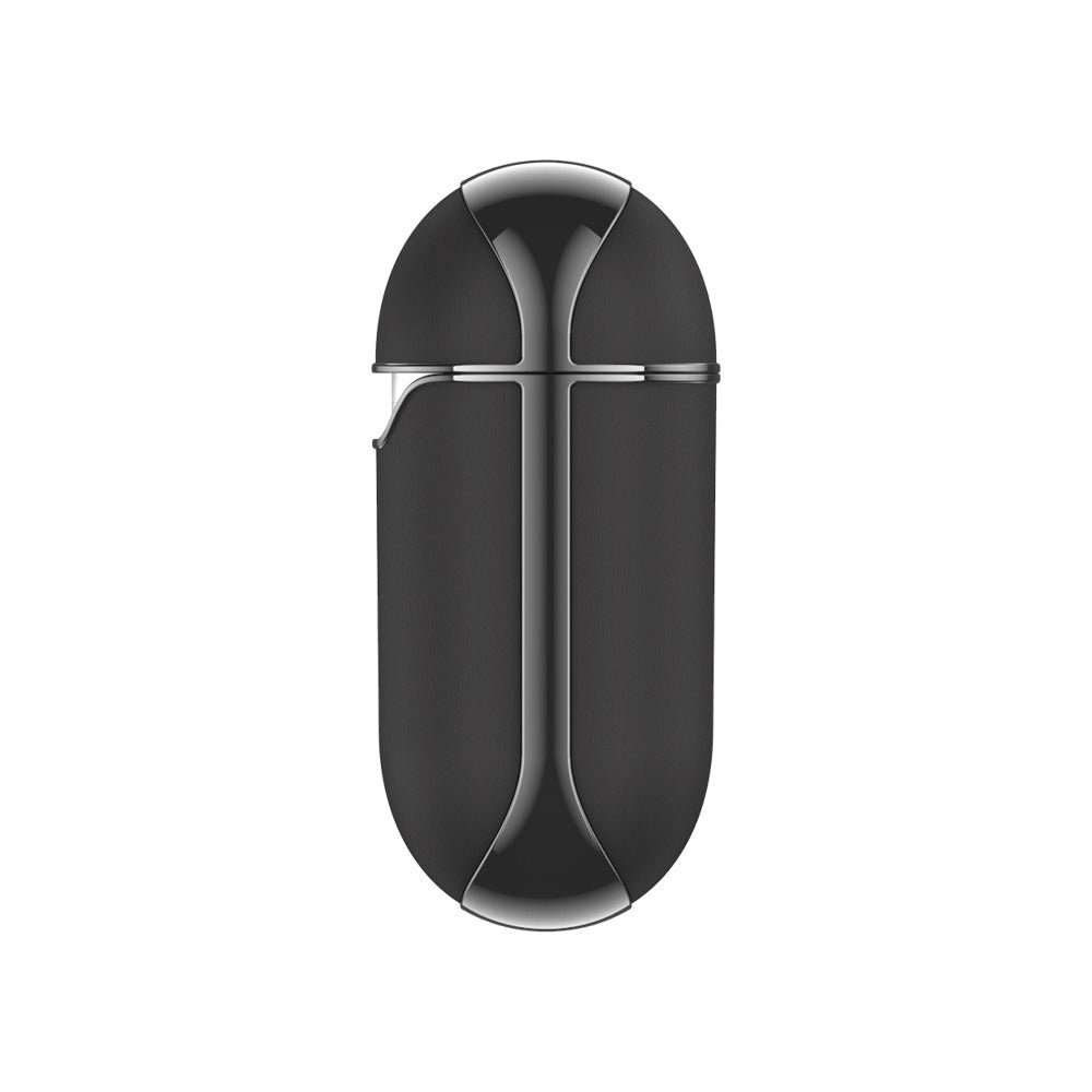 AirPods-Hülle Leder Snap Gen 1/2 Schwarz