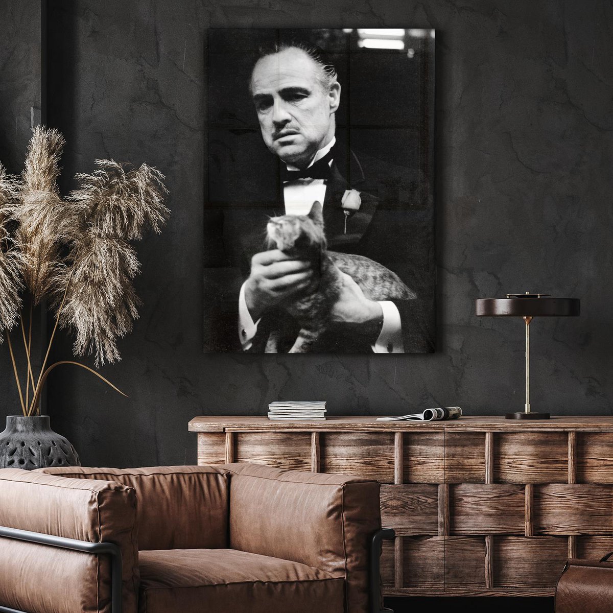 Cuadro en metacrilato - El Padrino - Marlon Brando