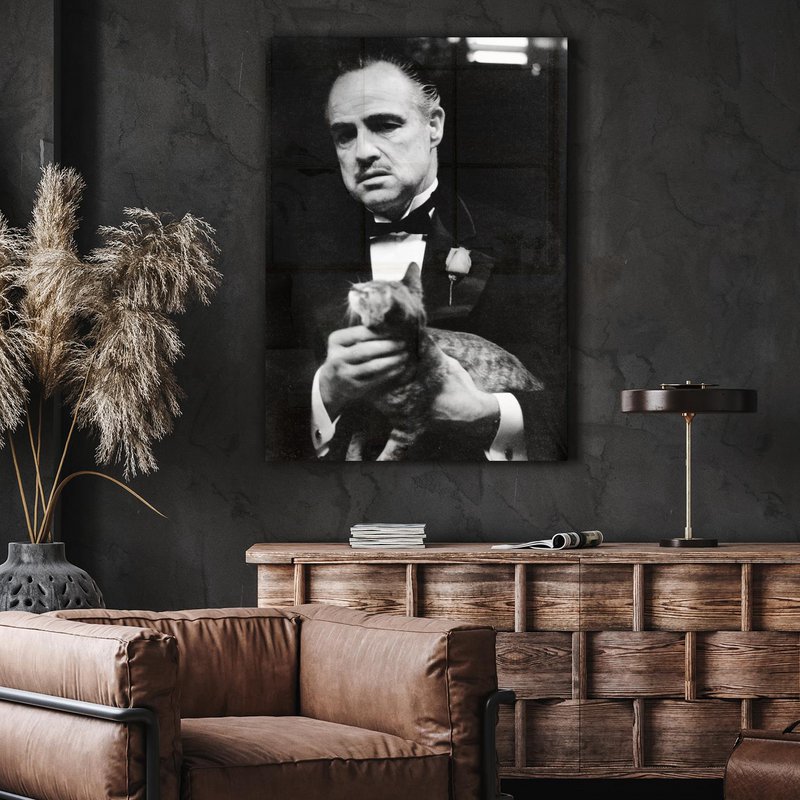 Cuadro en metacrilato - El Padrino - Marlon Brando