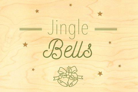GRUßKARTE / WINTER-JINGLE-BELLS