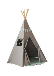 Teepee "Mint Love" con ghirlanda e set tappetino