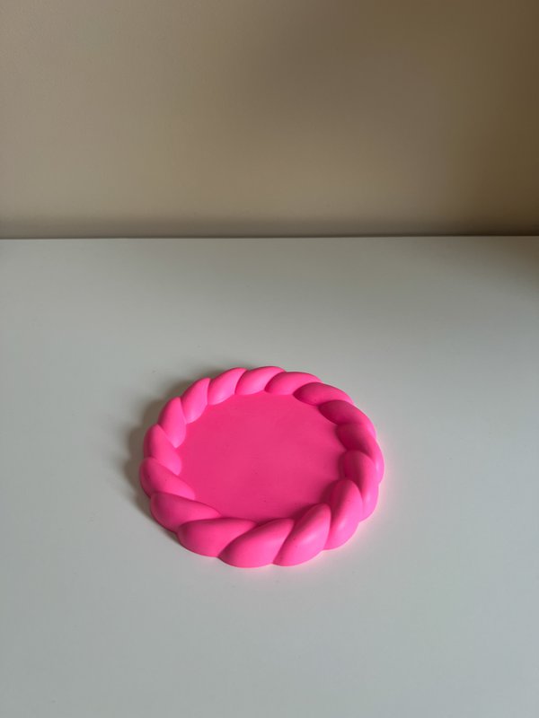 Plateau Twist Rose Fluo