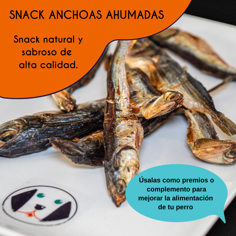 Snack Røget ansjos 80 gr