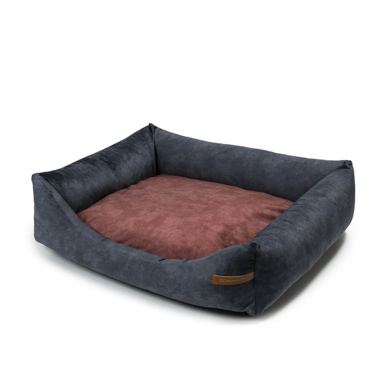 Hunde- og katteseng Rexproduct Softcolor – grafit/multicolor