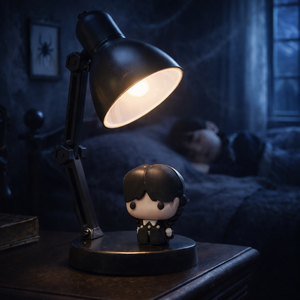 Woensdag Mini LED-lamp met afneembaar figuur