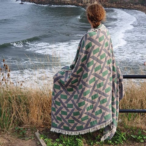Camden Soft Cotton Jacquard Throw