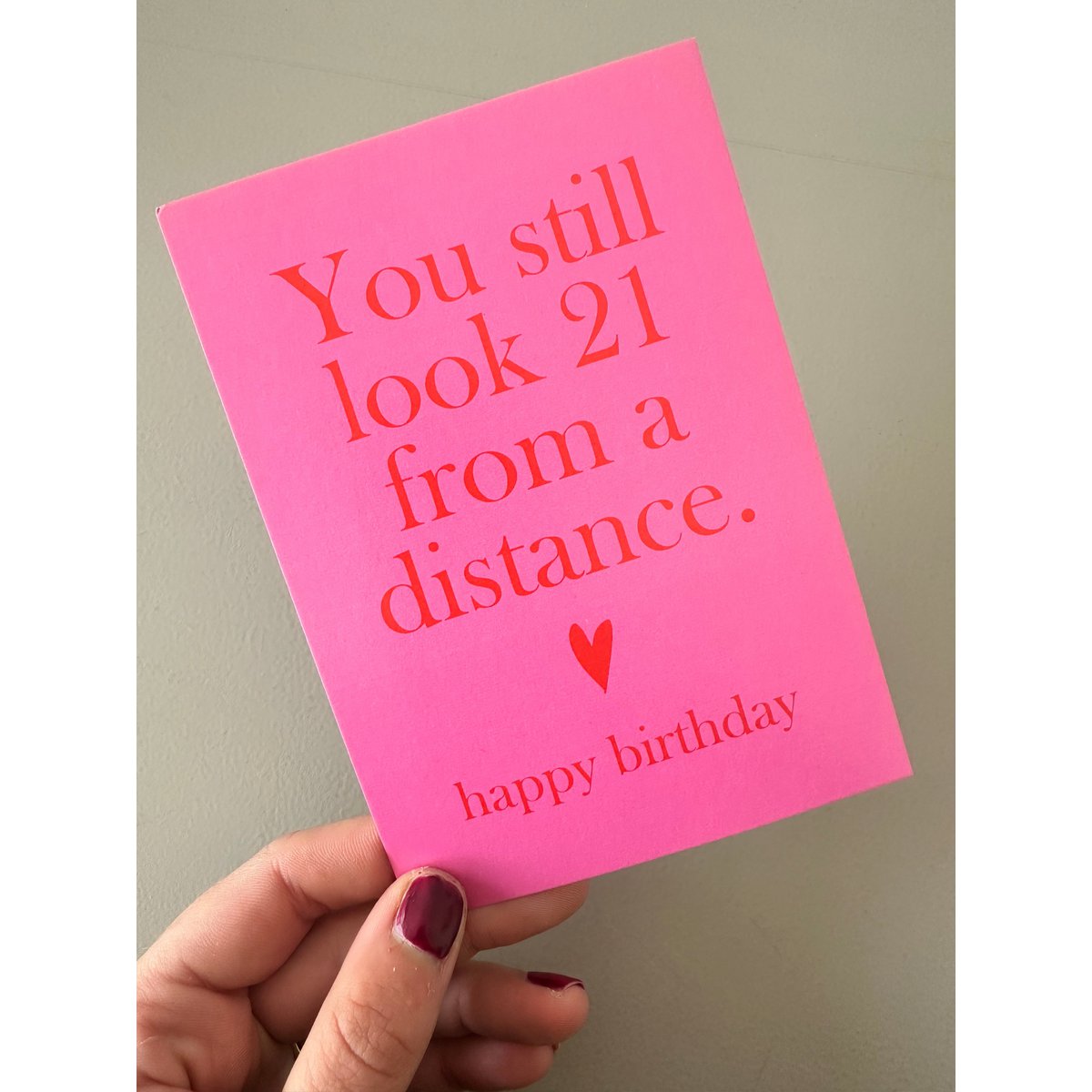 Postcard You Still Look 21 ...