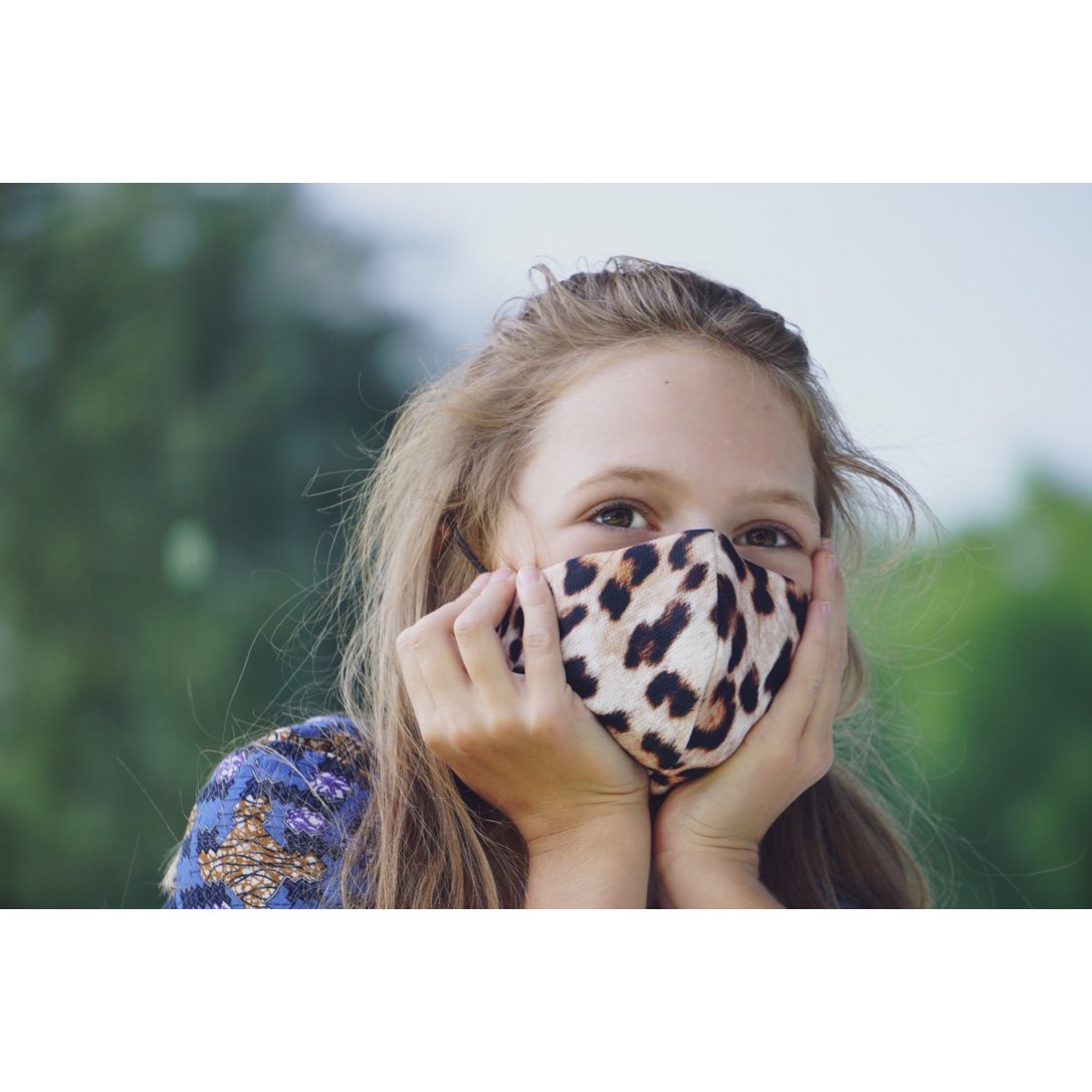 Face Mask Cotton Leopard