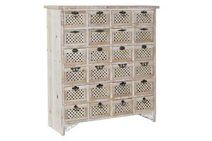 FIR DRAWER CABINET 89X30X98 DECAPE LIGHT BROWN MB179516