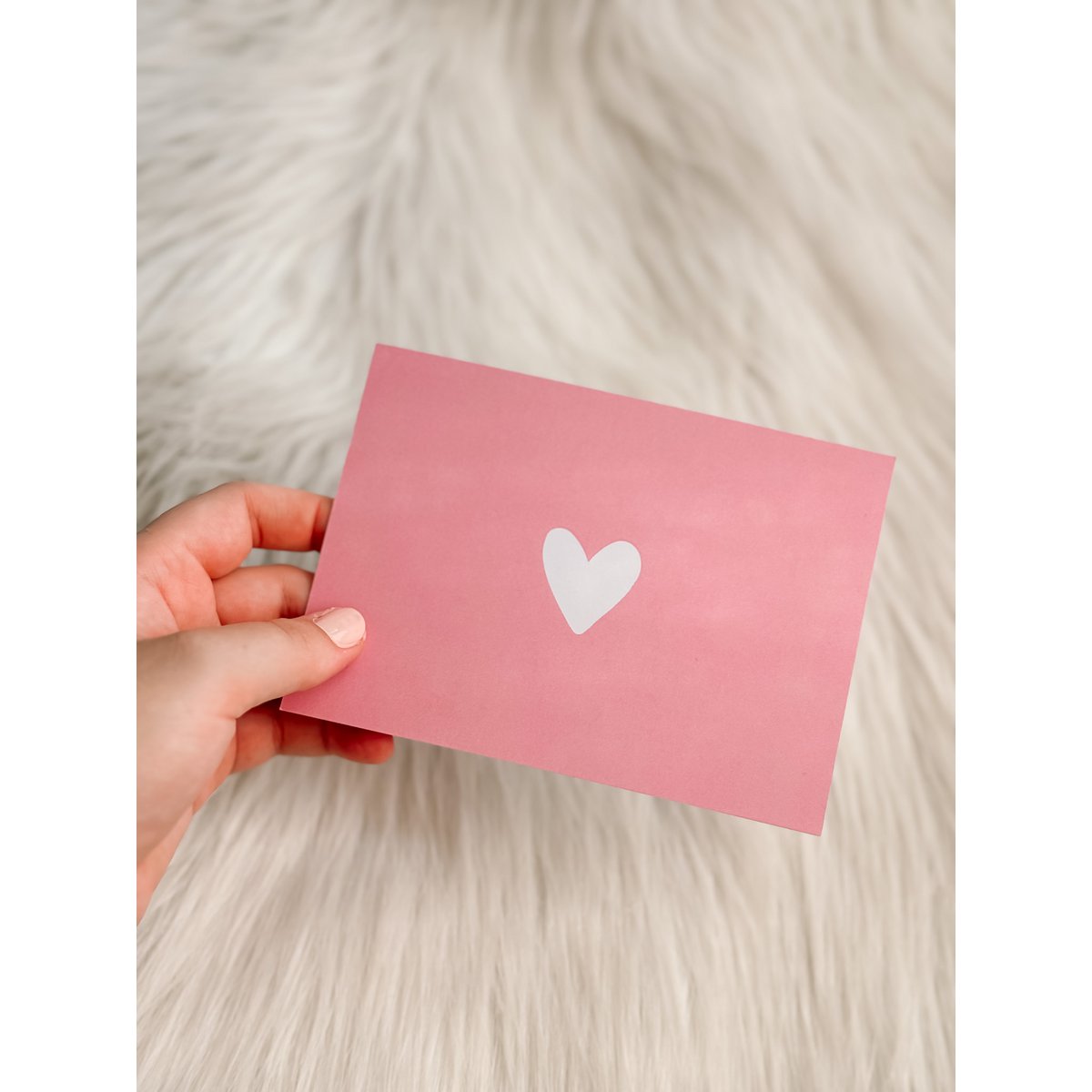 Heart pink
