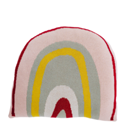 Coussin Arc-en-ciel Rose