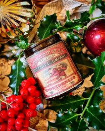 Gingerbread Christmas Candle Vintage Vegan