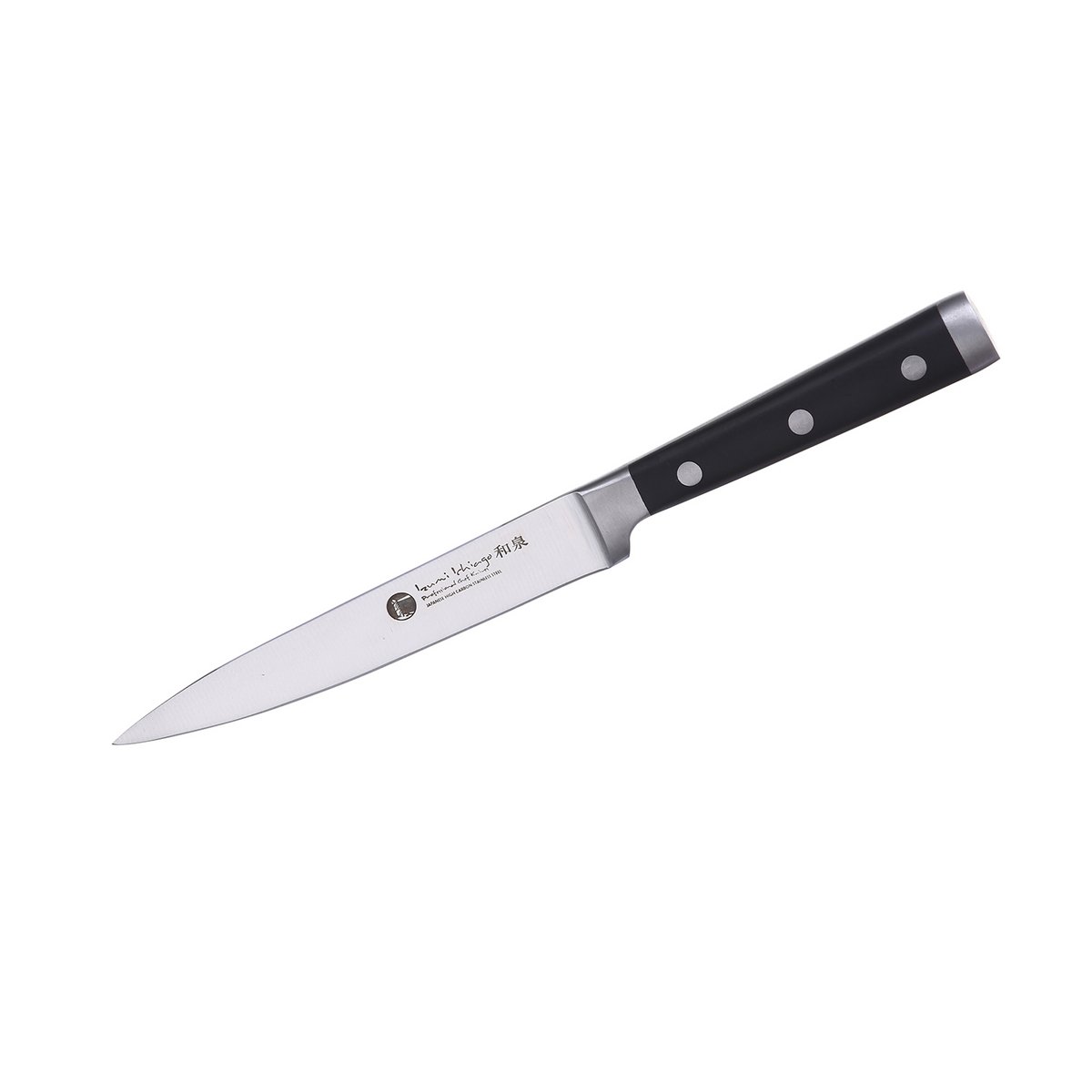 IZUMI ICHIAGO Cuchillo para verduras "Cuchillos profesionales de chef" fabricado en acero inoxidable japonés de alto carbono