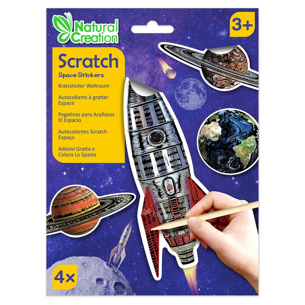 Scratch Stickers - Ruimte