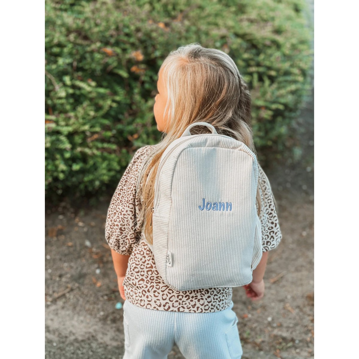 Soda Fashion Backpack Rib Beige