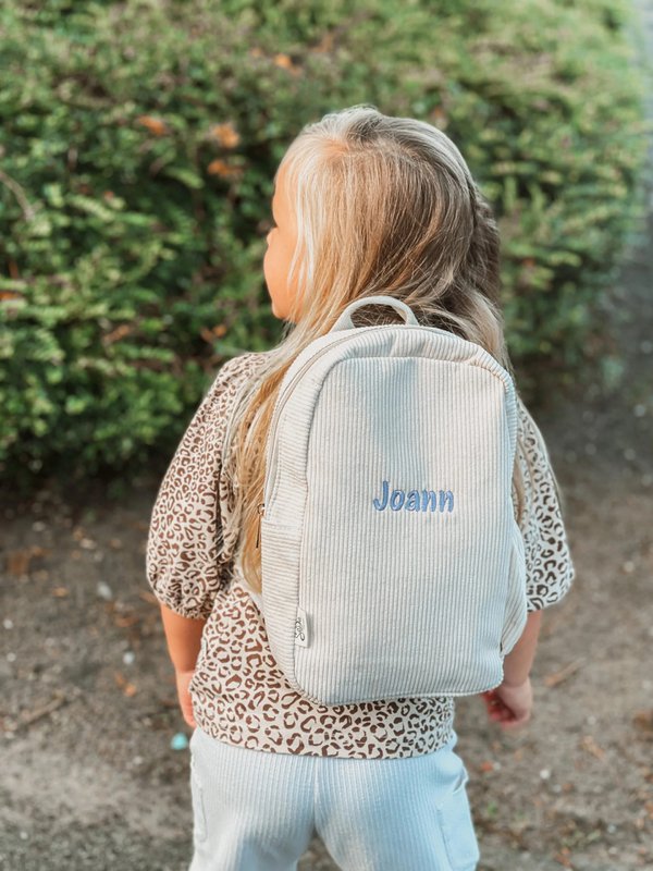 Soda Fashion Backpack Rib Beige