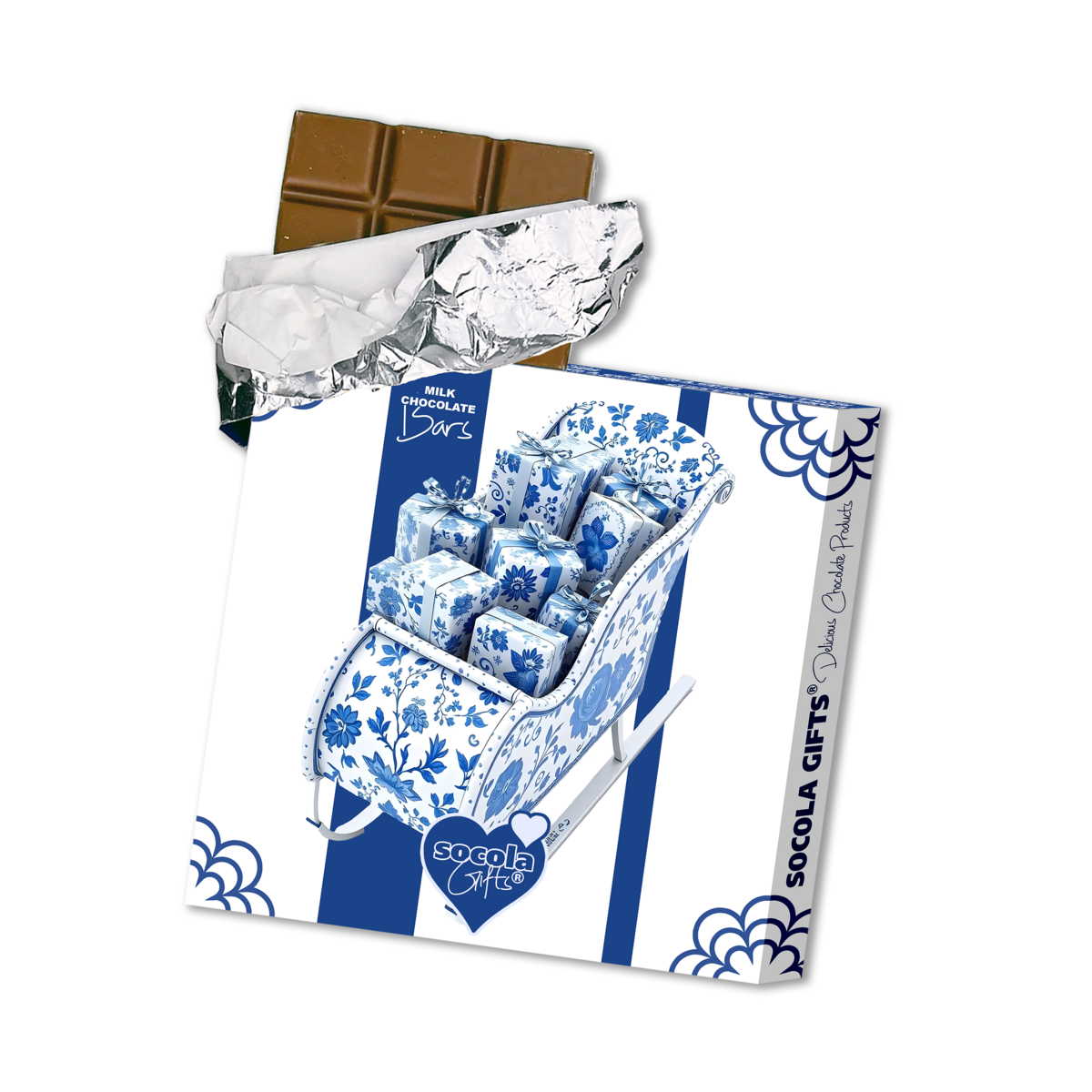 Socola chocolade 200 gram tabletten "ARRESLEE" (10pcs) Xmas giftbox