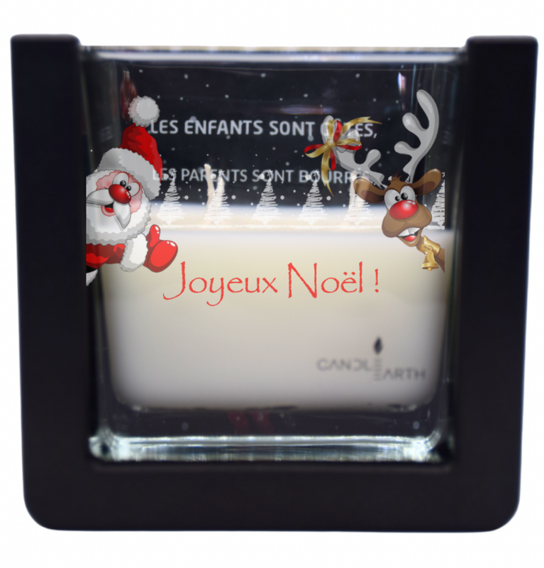 Decoración sorpresa con velas aromáticas - Feliz Navidad - 🦌 Rudolph