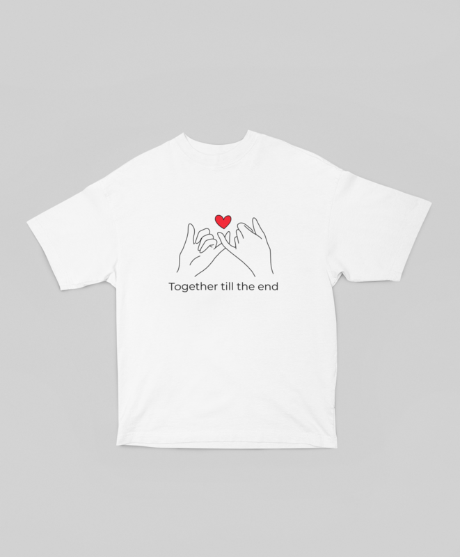 Oversized T-shirt Sammen til det sidste