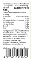 Beerenauslese SWEETS at heidelbonbon