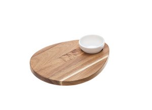 TAPAS SHELF WITH TRAY 32 X 26 X 1.5 CM ACACIA