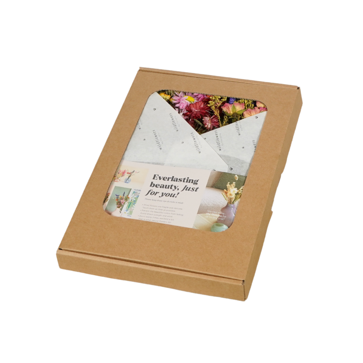 Giftbox - Dried Flowers in Letterbox - Multi