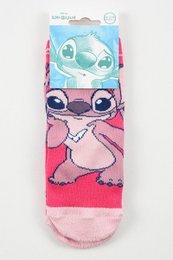 Parti på 96 enheder | Lilo And Stitch skridsikre frottéstrømper til børn | Officielt licenserede produkter | SUN CITY Gruppen