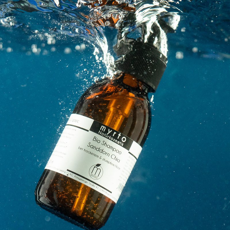 myrto shampoo biologico all'olivello spinoso chia - capelli secchi