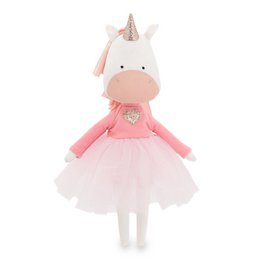 Bomuld Plys legetøj, Cotti Motti, Daphne the Unicorn (30 cm)